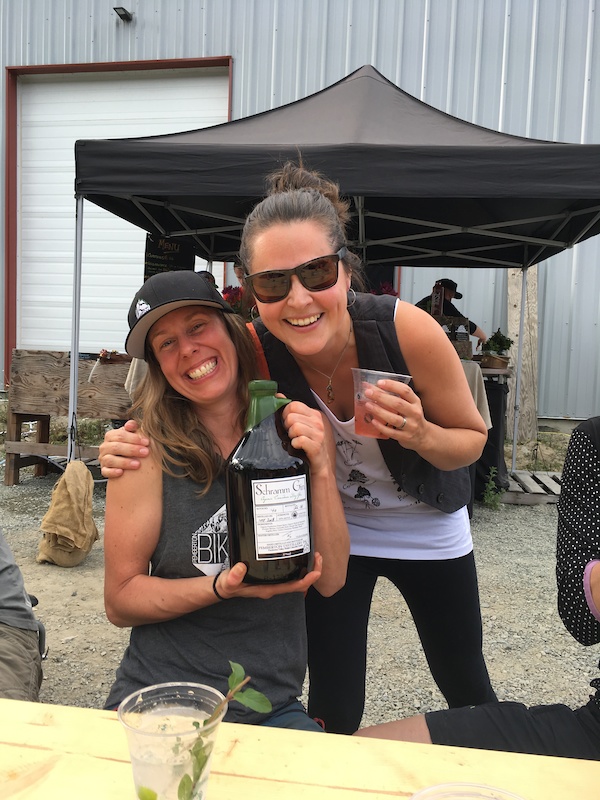 The Pemberton Distillery serving up their unique potatoes gin in custom cocktails at the 2018 Spud Crusher after-party.