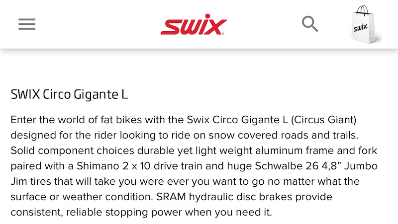 swix fat bike