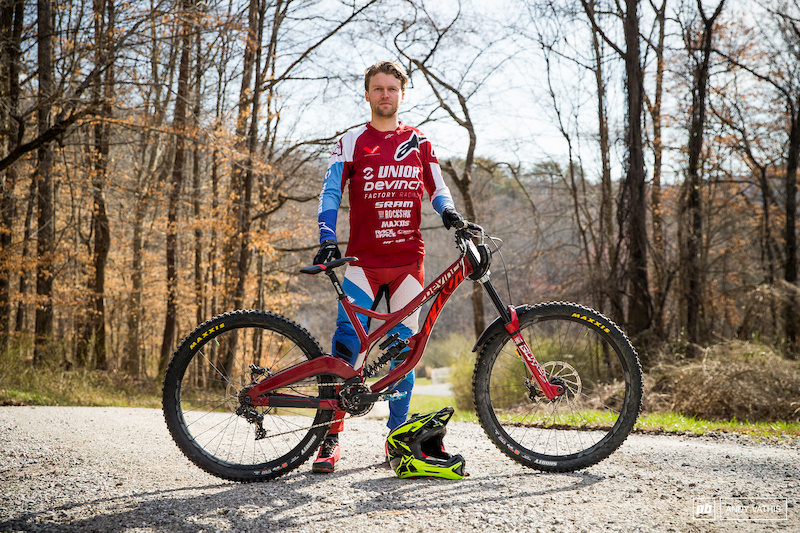 Kirk Mcdowall is officially on Unior Devinci's factory team. The Canadian is excited to get the ball rolling with full support after proving himself on his own terms.