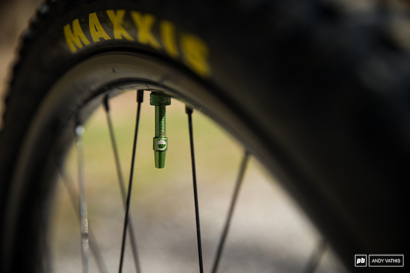 Kona's wheels are outfitted with Kush Core helping out when the going gets rough.