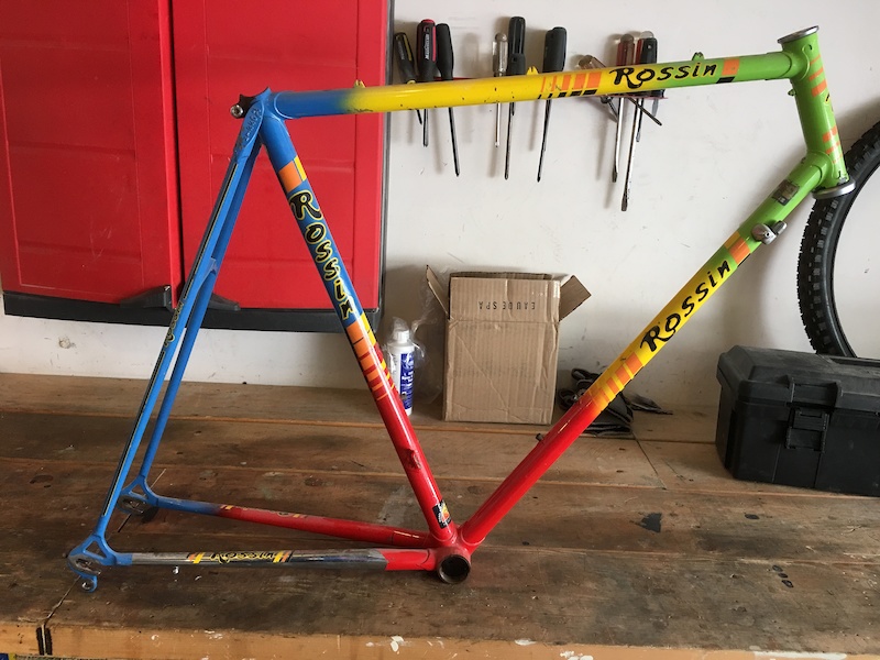 Vélo De Course Rossin Columbus Aelle Vintage 58cm – Acier 80’s Restauré