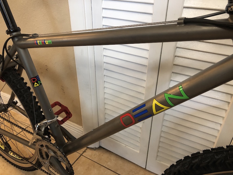 dean titanium mountain bike