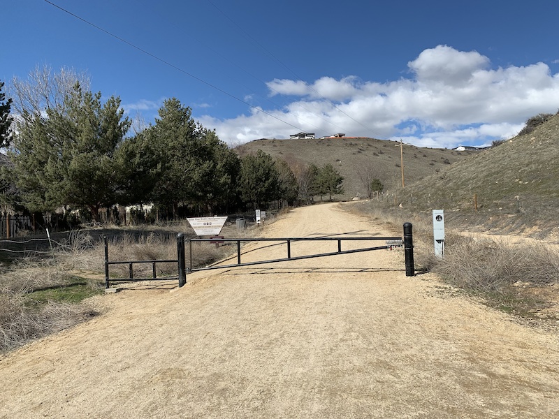 Homestead Trail 12 Mountain Biking Trail Boise, Idaho