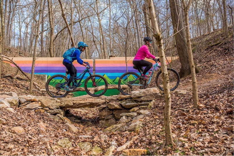 Tristan Trail Mountain Biking Trail Bentonville, AR