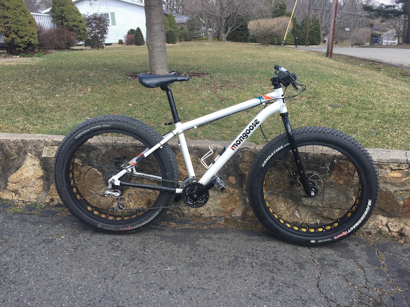 mongoose fat bike upgrades