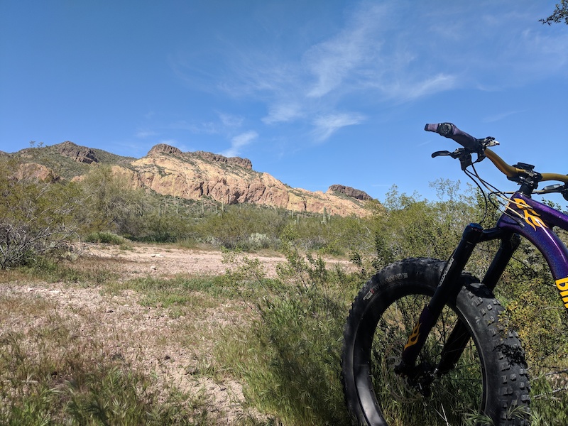Weaver's Way Mountain Biking Trail Apache Junction