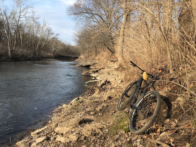 River Trail Mountain Biking Trail Kansas City, MO