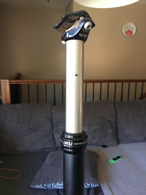 internal routed dropper post