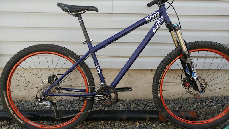 2011 Kona Steely progressive hardtail! For Sale