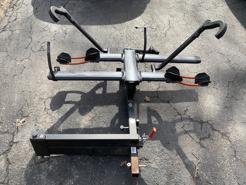 2018 kuat nv 2 0 2 bike hitch rack swing away extension for sale