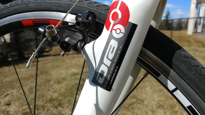 cross bike, carbon fork/seatpost, 2x10 