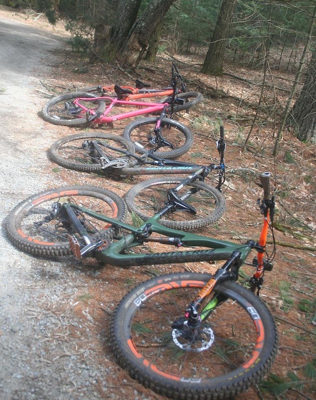 Awesome mix of trails at Leadmine, from smooth cart paths to fun tech!