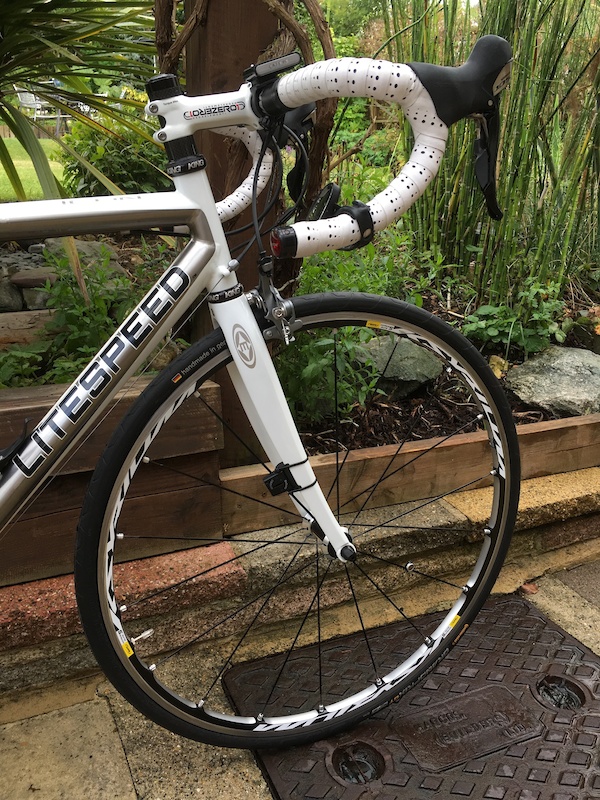 Cadre De Vélo Litespeed En Titane – Homme – 26 Pouces – Argent