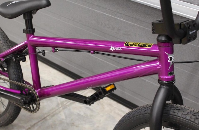 2015 -2224- Hutch Web BMX Bike Purple 