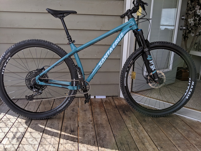 santa cruz hardtail 29er frame