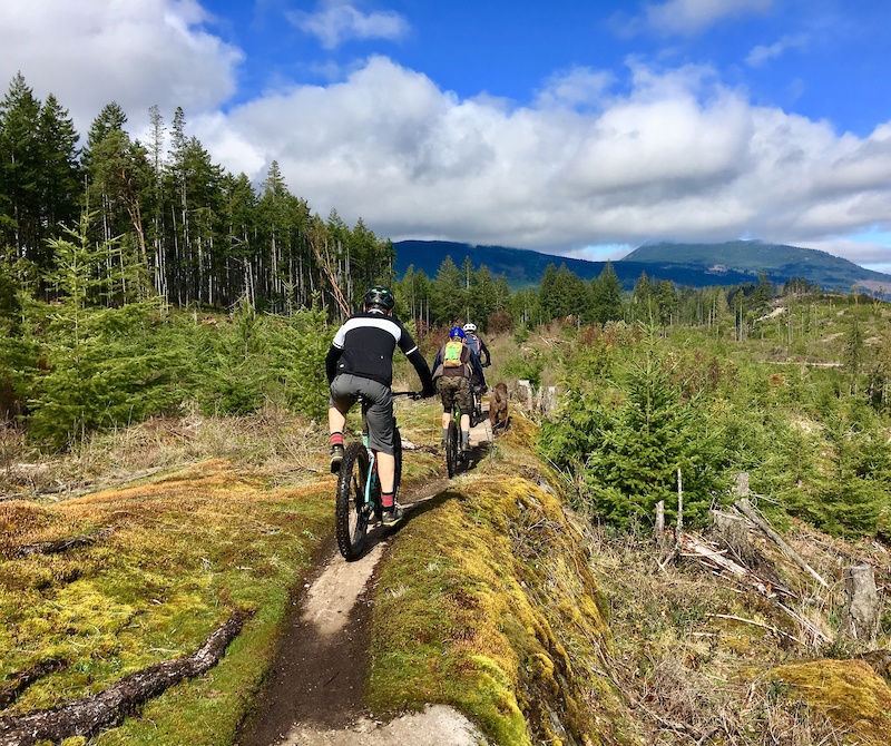 Panarama Ridge Mountain Biking Trail Nanaimo, BC