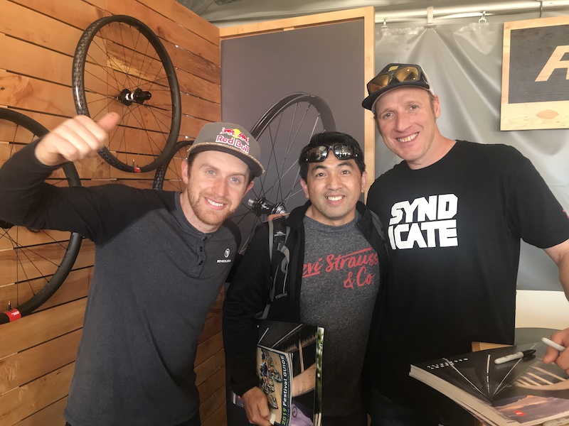 Sea Otter Classic 2019 with 
Danny MacAskill and Steve Peat