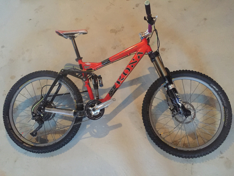 2007 Kona Coilair Supreme Full Suspension L For Sale