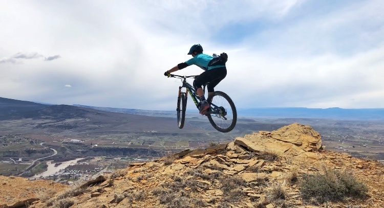 rainy mtb ride grand junction co