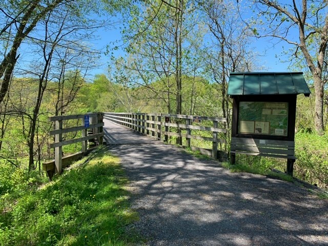 Watauga Road access point near the Abingdon side.