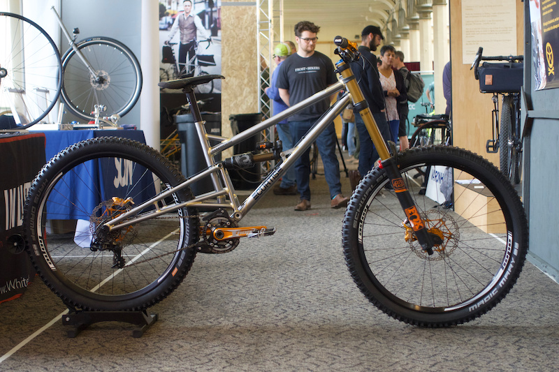 steel downhill bike