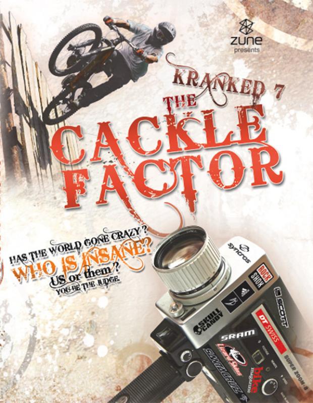 Kranked 7-The Cackle Factor Cover art Logo