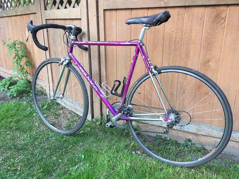 Vélo De Route Vintage Colnago Tecnos - Cadre Acier 56x56 - Italie Années 90
