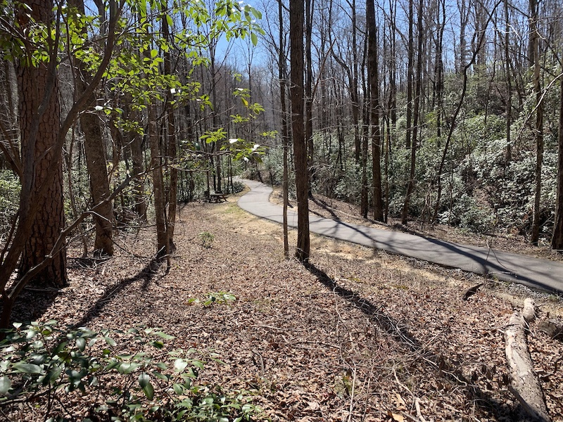 Pleasant Ridge County Park, SlaterMarietta Mountain Biking Trails