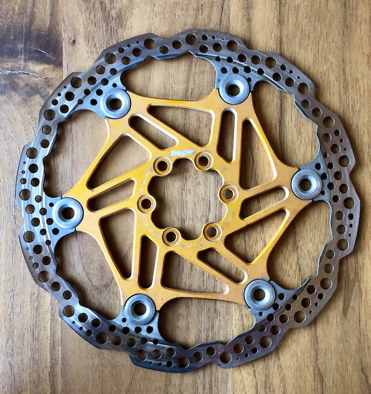 hope 200mm rotor orange