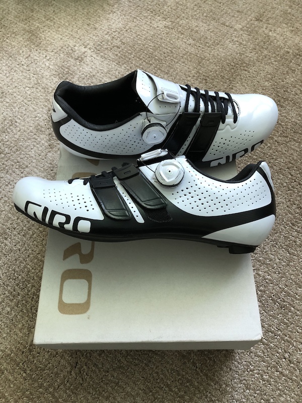 2018 Giro Factor Techlace EC90 carbon road shoes + extras
