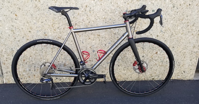 2018 Merlin Extralight Titanium Ultegra Di2 Chris King 54 For Sale