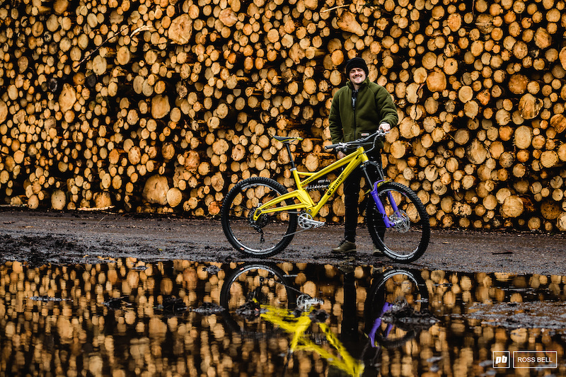 Bike Check Joe Barnes Unique Orange Alpine 6 Pinkbike
