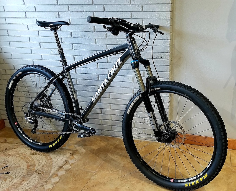 2016 Santa Cruz Chameleon Large 27.5 Fox Rhythm 140mm For Sale