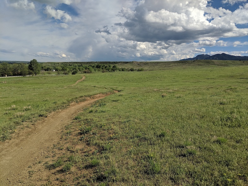 Left Hand Mountain Biking Trail Boulder, Colorado
