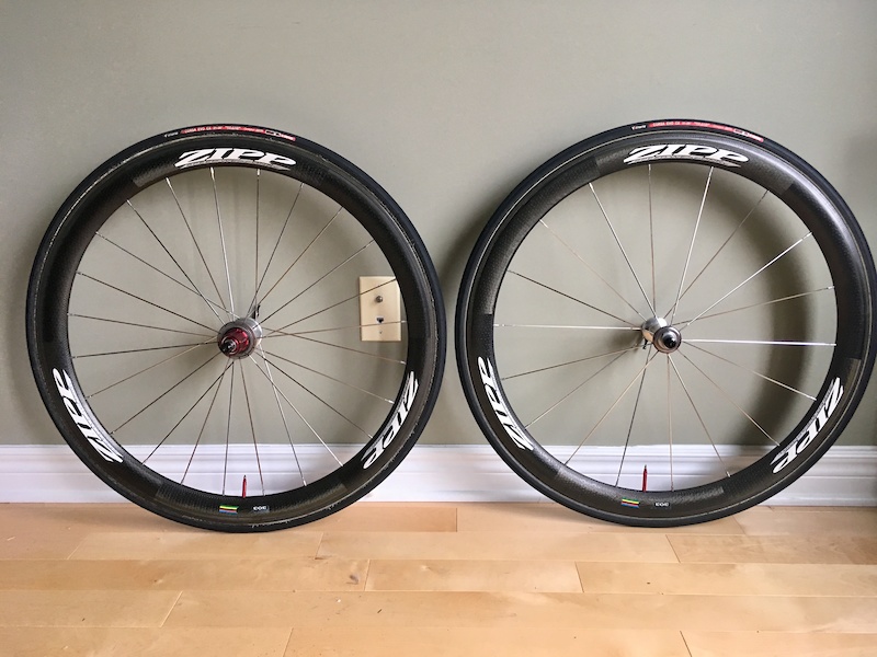 2009 Zipp 303 Carbon Wheel set 700c Tubular For Sale