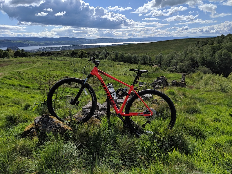 Overtoun classic Mountain Biking Trail Glasgow