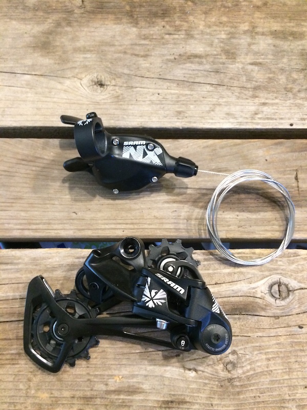 2019 SRAM NX Eagle shifter, derailleur, chain & cassette For Sale