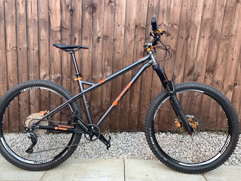 orange p7 27.5 frame