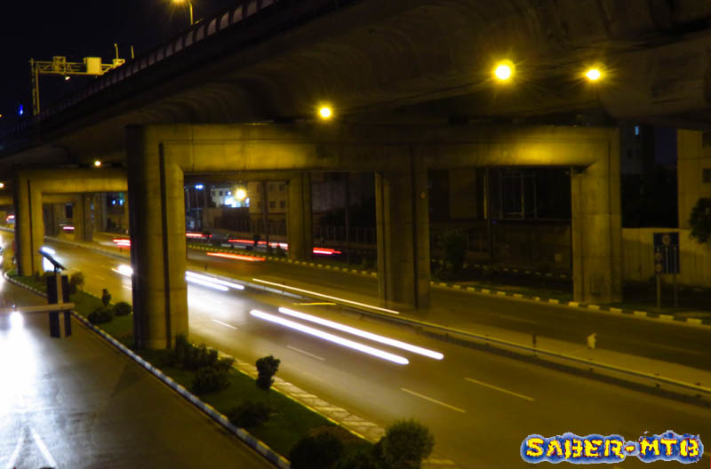 Sadr Elevated Highway night