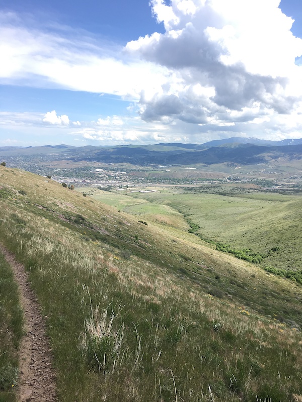 Over the Top Mountain Biking Trail Pocatello, Idaho