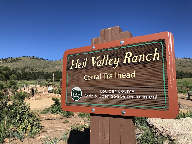 Schoolhouse Loop Mountain Biking Trail Lyons, Colorado