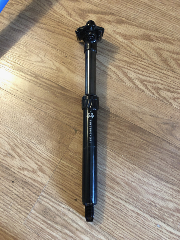 2018 PNW Rainier 85mm Dropper Post, Internal Routing 27.2 For Sale