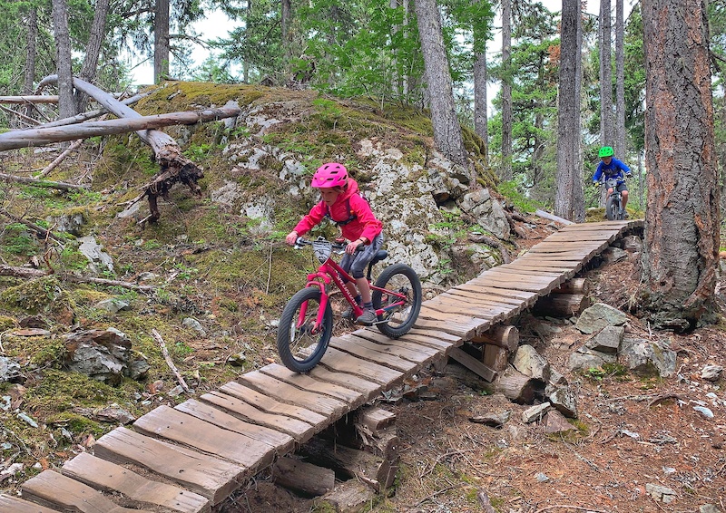 Zoot Allures Mountain Biking Trail Whistler, BC