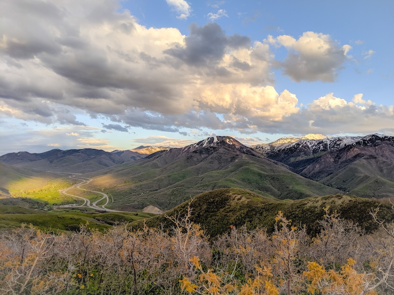 Emigration Canyon Ridgeline Trail Hiking Trail Bountiful