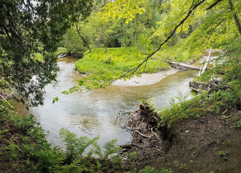 River Run Mountain Biking Trail Ajax, Ontario