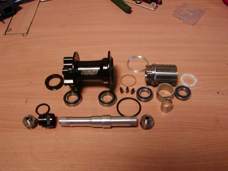 Hadley rear hub at service in Budapest, Hungary photo by misu Pinkbike