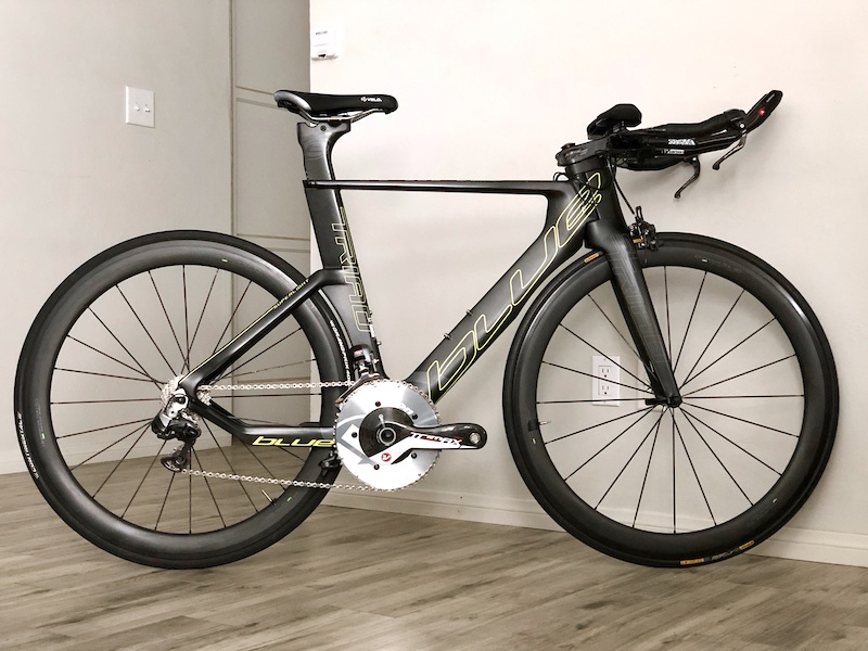 2016 Blue Triad SL Race with full Dura Ace Di2 9070 For Sale