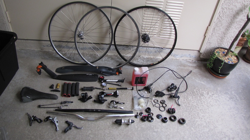 used mtb parts