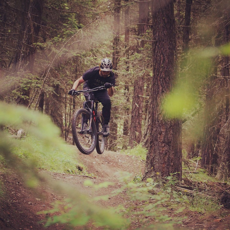 Easy Rider Upper Mountain Biking Trail Kamloops, BC