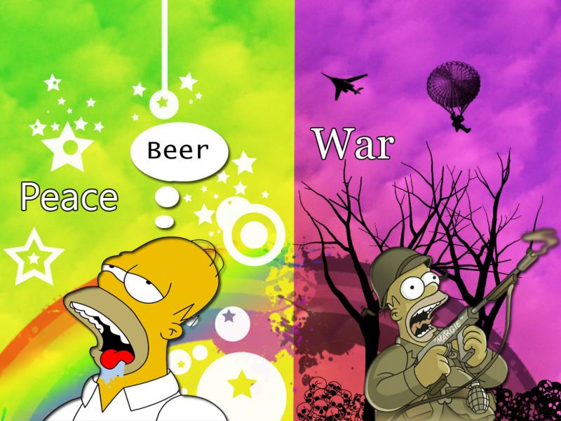 peace or War?
that my photoshop work
